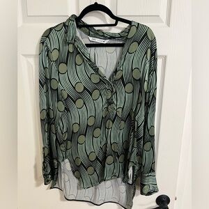 ZARA SILKY BLOUSE